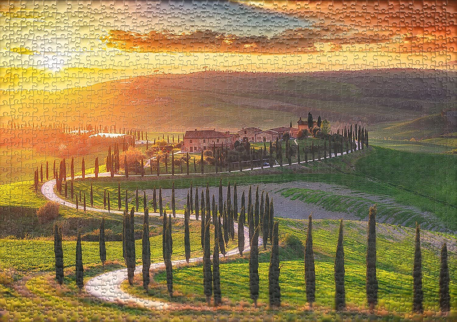 Пазл Ulmer Puzzleschmiede Tuscany 1000 элементов, фото №2