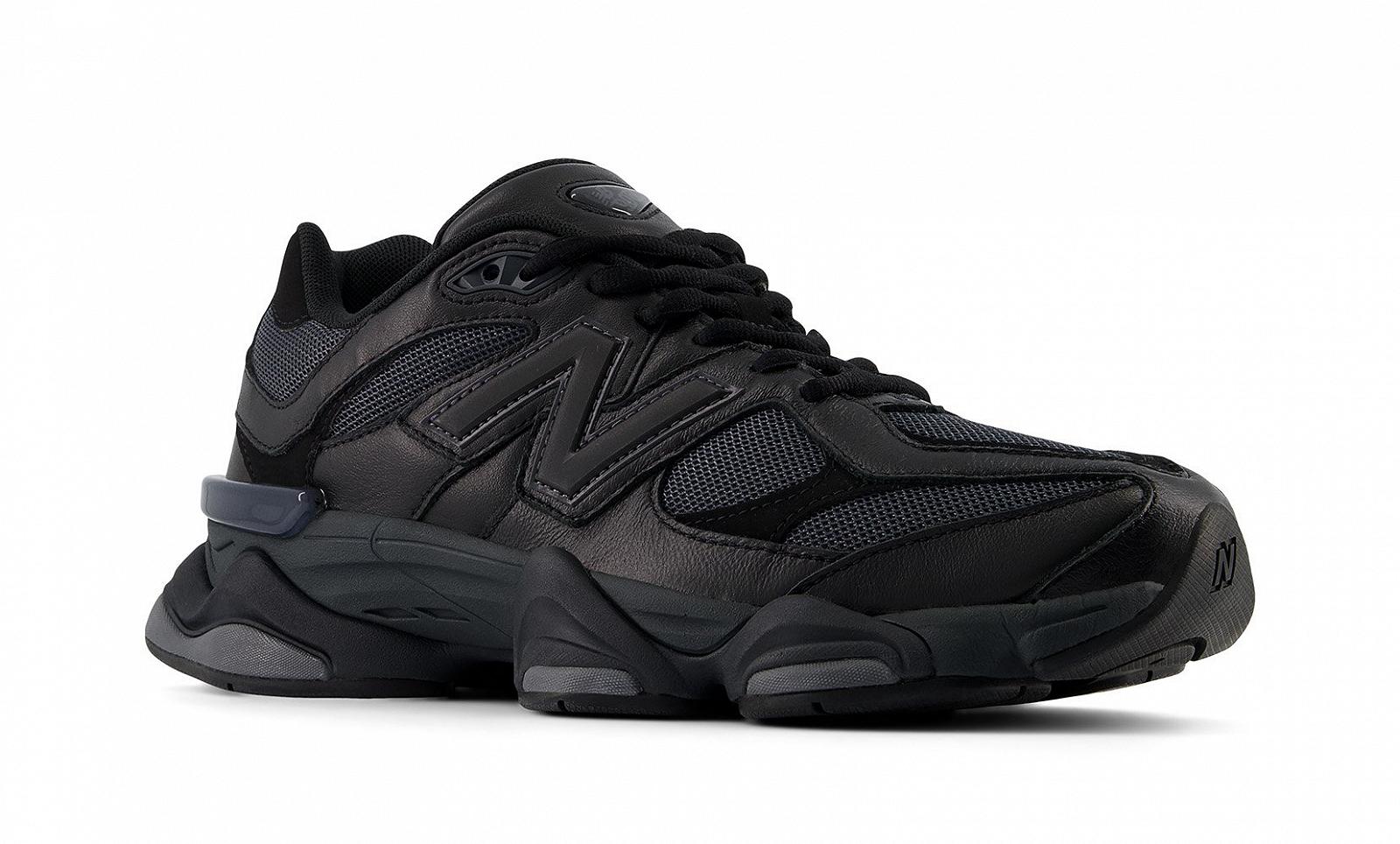 Кроссовки New Balance 060 Triple Black Размер 44, фото №3