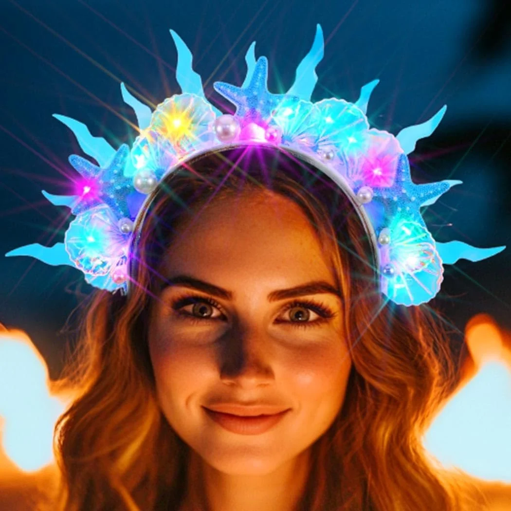 Обруч для волос Светодиодный, фото №6