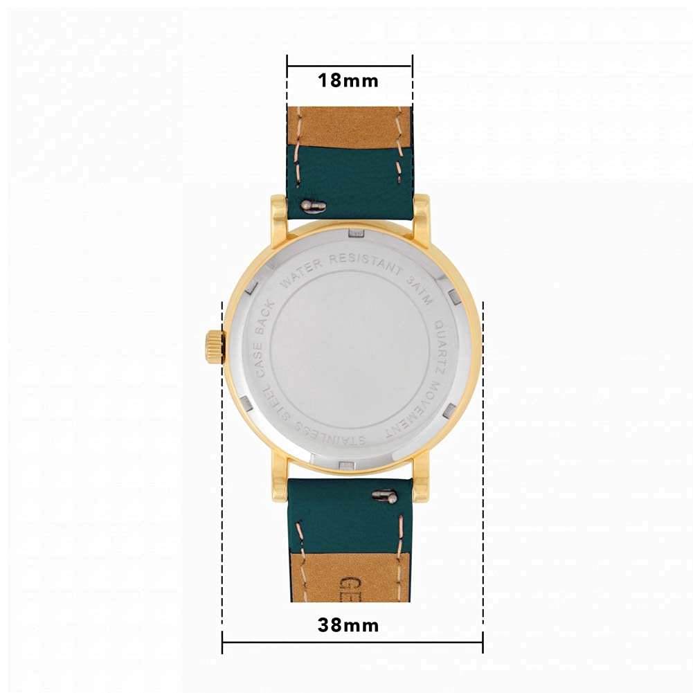 Жіночий годинник Toff London Leo, корпус 38 мм, водонепроникність 3ATM, кварцовий механізм, темно-синій, фото №5