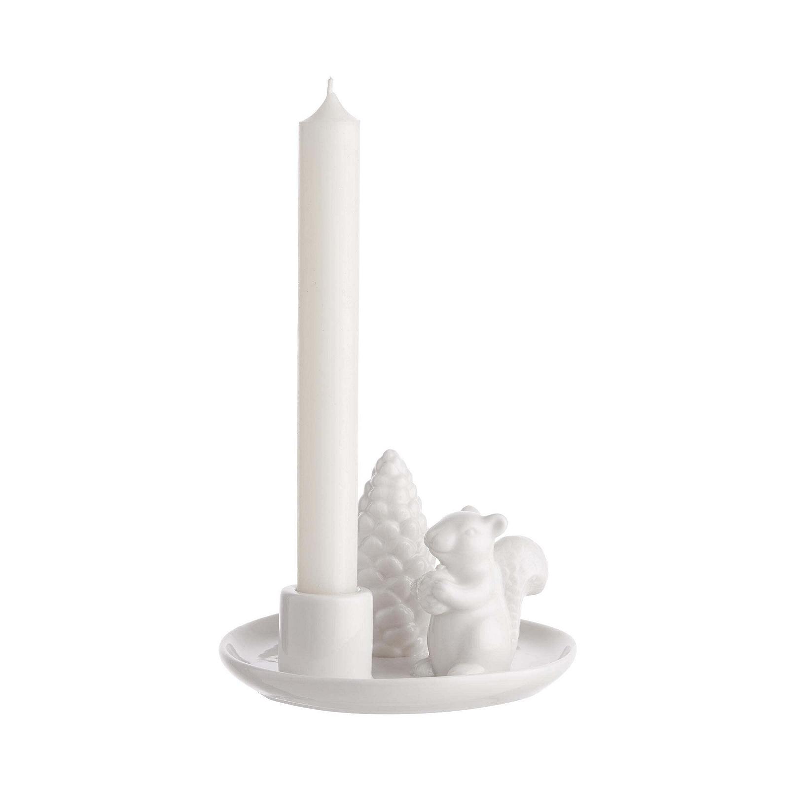 Свічник BUTLERS Sylvan Spirit Squirrel 8 см білий, фото №3 Свічник BUTLERS Sylvan Spirit Squirrel 8 см білий, фото №3