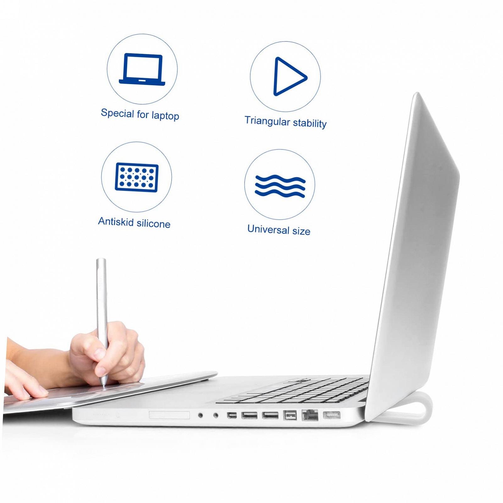 Подставка для ноутбука TEHAUX Универсальная подставка для ноутбука 4 шт. Подставка для охлаждения и эргономичная подставка для клавиатуры, фото №8 Подставка для ноутбука TEHAUX Универсальная подставка для ноутбука 4 шт. Подставка для охлаждения и эргономичная подставка для клавиатуры, фото №8