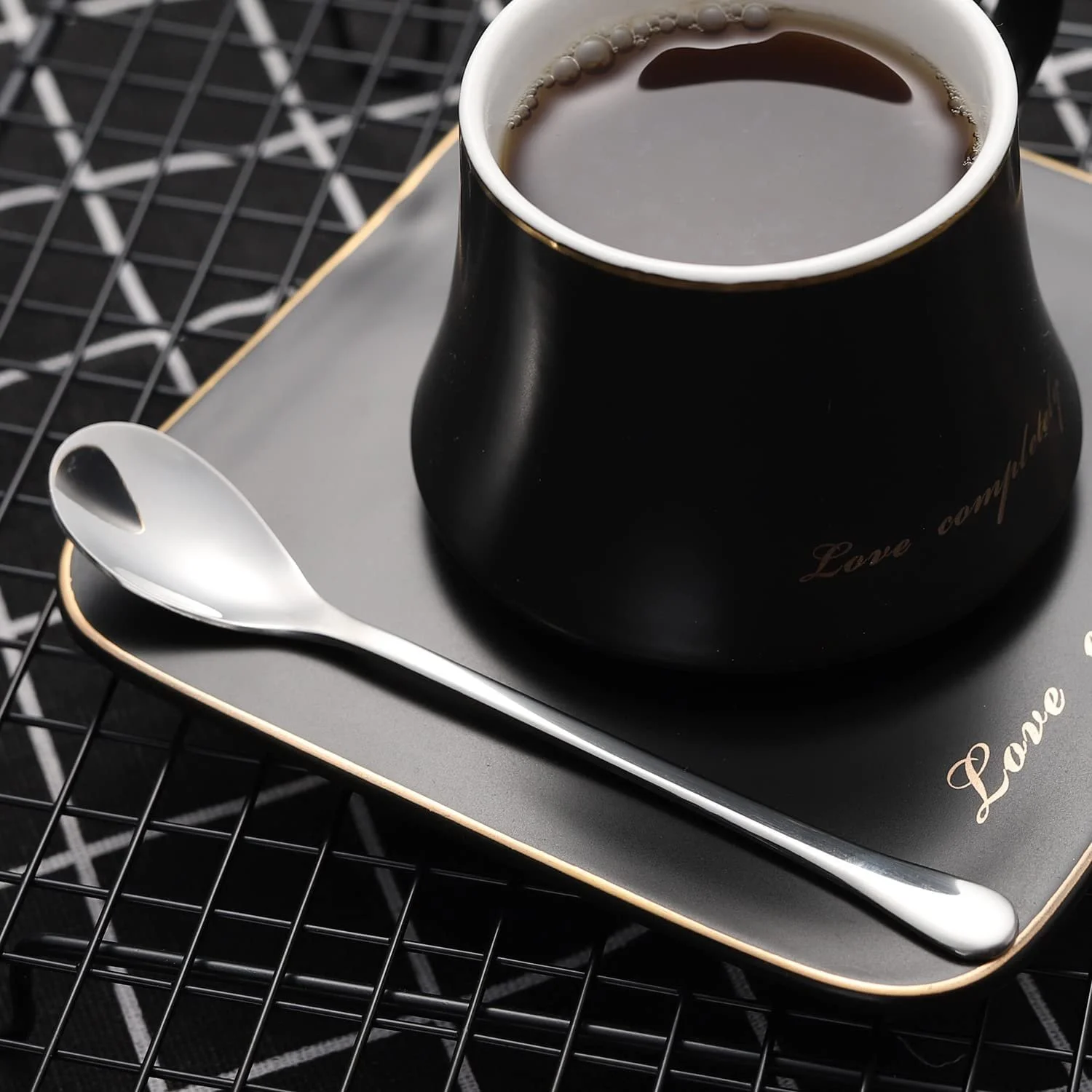 Набор фруктовых вилок и кофейных ложек из нержавеющей стали для кофейни: 6 маленьких вилок, 6 мини-ложек, дегустационные столовые приборы, ложка для чая и десерта, фото №6 Набор фруктовых вилок и кофейных ложек из нержавеющей стали для кофейни: 6 маленьких вилок, 6 мини-ложек, дегустационные столовые приборы, ложка для чая и десерта, фото №6