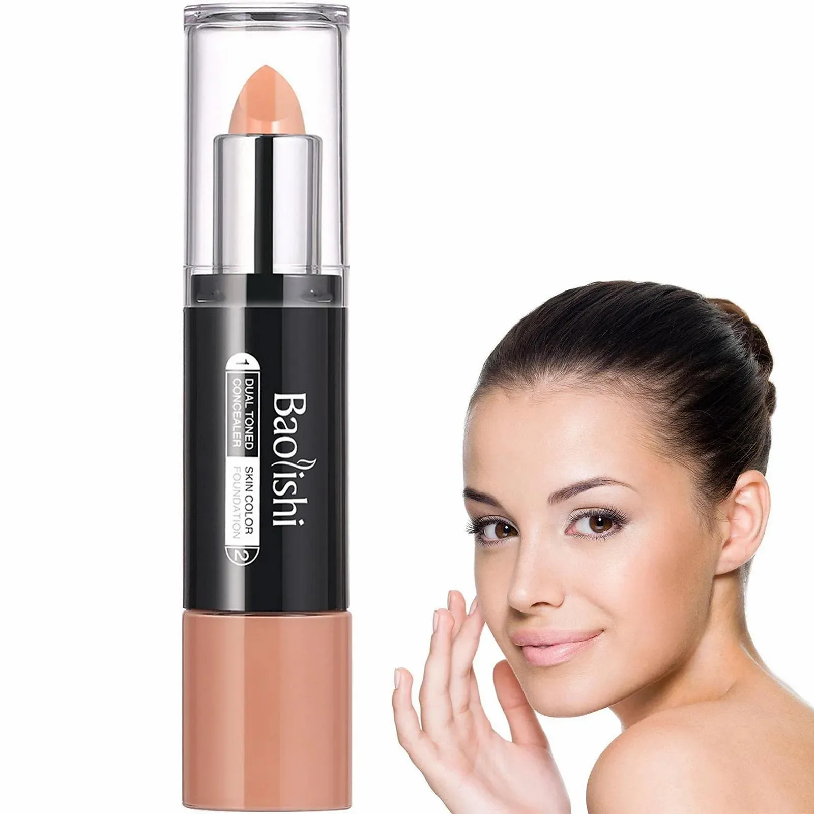 Консилер Стік Povanjer Двосторонній Wonder Stick Повний Покриття Коректор Кольору Контурування, фото №1