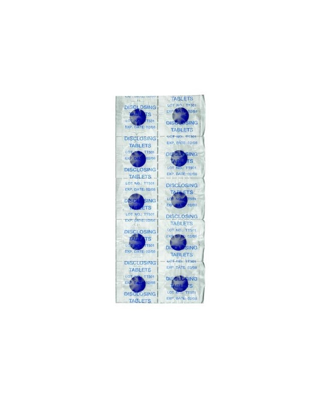 Таблетки для индикации зубного налета Curaprox PCA 223 12 шт  PS, фото №3