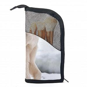 Набір кистей для макіяжу з чохлом Winterschnee Eisbär, 12 шт. - Фото 1