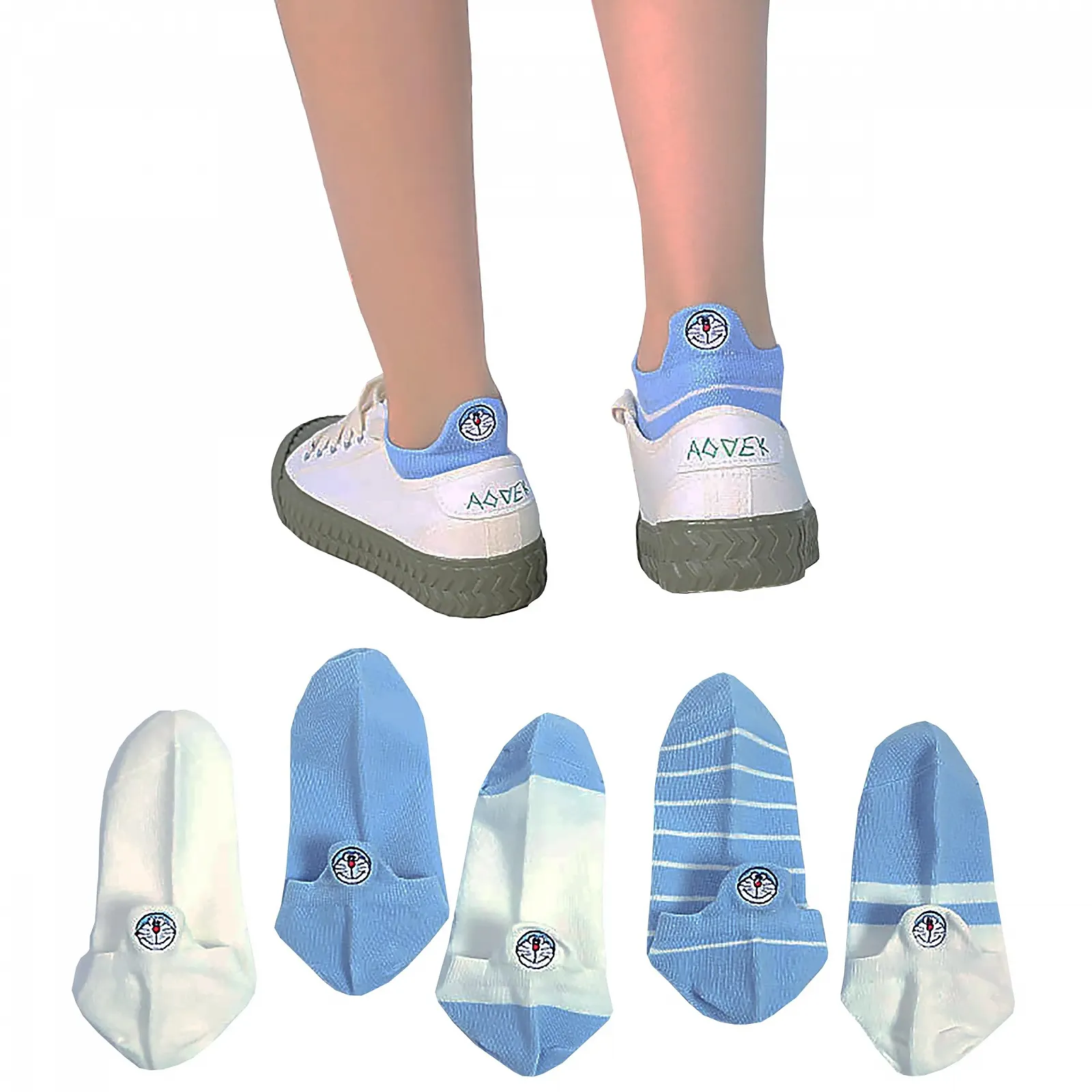 Набір шкарпеток жіночих бавовняних 5 пар One Size, фото №1 Набір шкарпеток жіночих бавовняних 5 пар One Size, фото №1