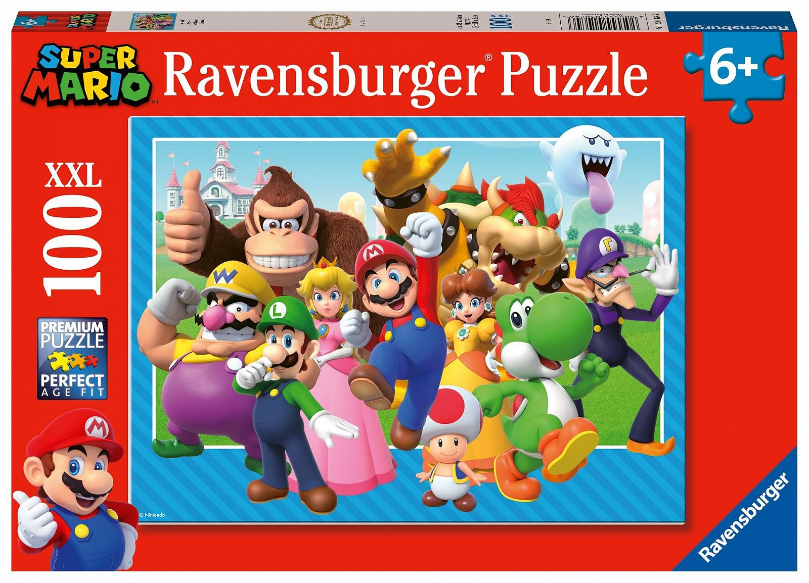 Дитячий пазл Ravensburger Super Mario 12001074 100 XXL елементів, фото №1