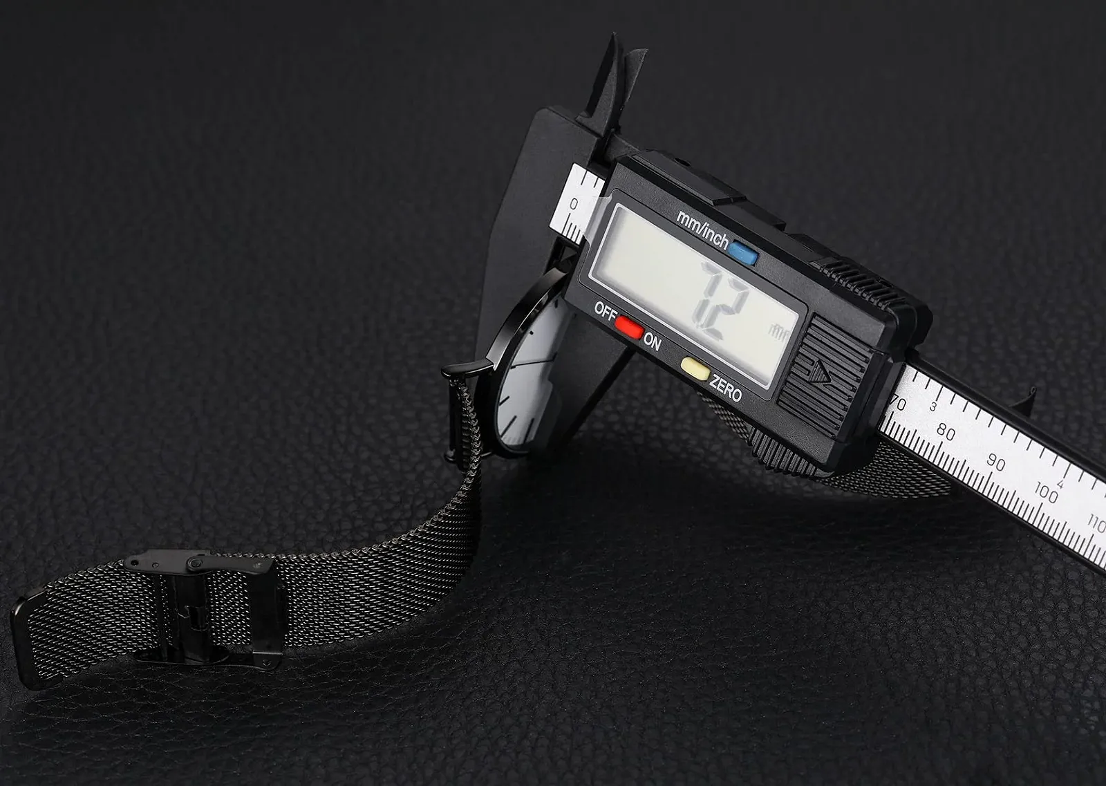 Наручные часы Ultra Thin Quartz Mesh Stainless Steel Minimalist, фото №5