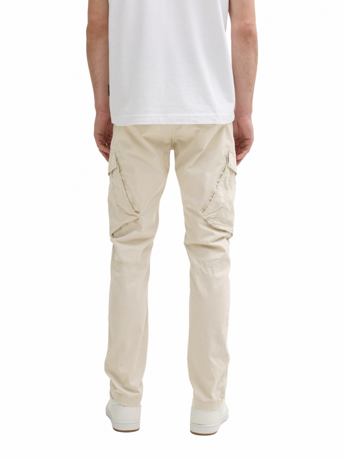 Штани Tapered cargo trousers 1044724-10336 Tom Tailor Бежевий L, фото №2
