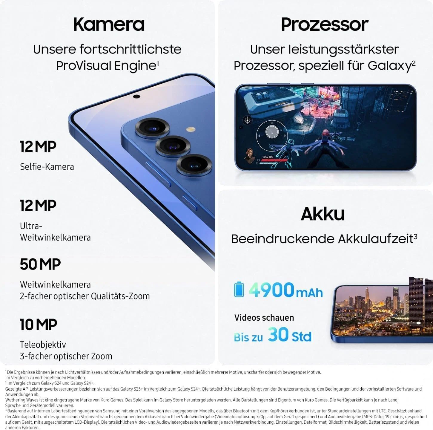 Смартфон Samsung Galaxy S25+ 5G 12/256 ГБ 6.7" OLED 3120x1440 120 Гц 50 Мп 10 Мп Mint, фото №2