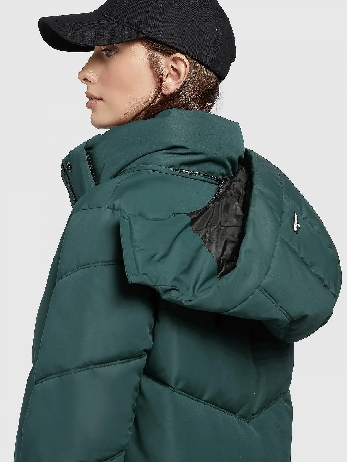 Женское зимнее пальто khujo Torino4 Черный, фото №7 Женское зимнее пальто khujo Torino4 Черный, фото №7