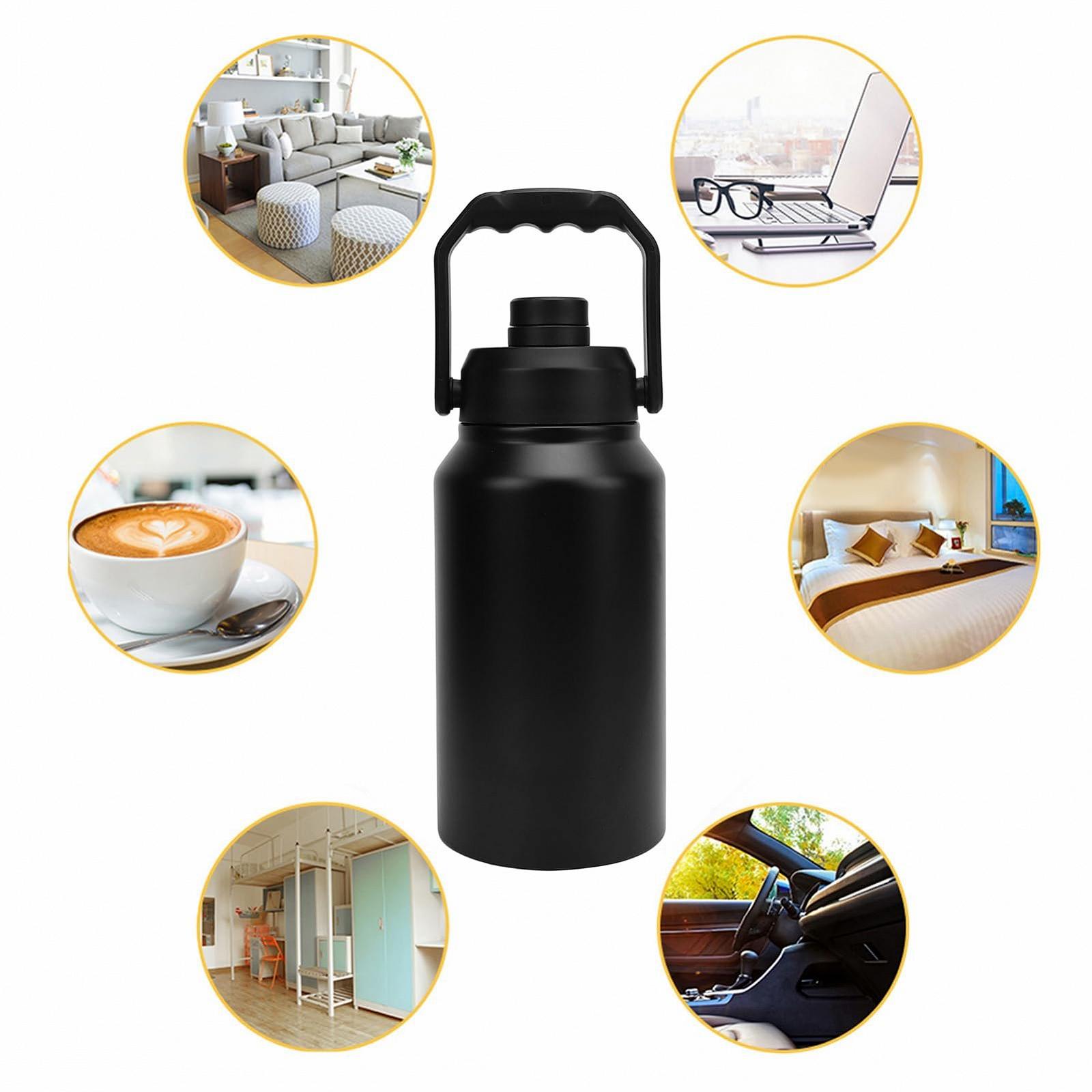 Термопляшка HEEPDD 3 л Stainless Steel Black, фото №9 Термопляшка HEEPDD 3 л Stainless Steel Black, фото №9