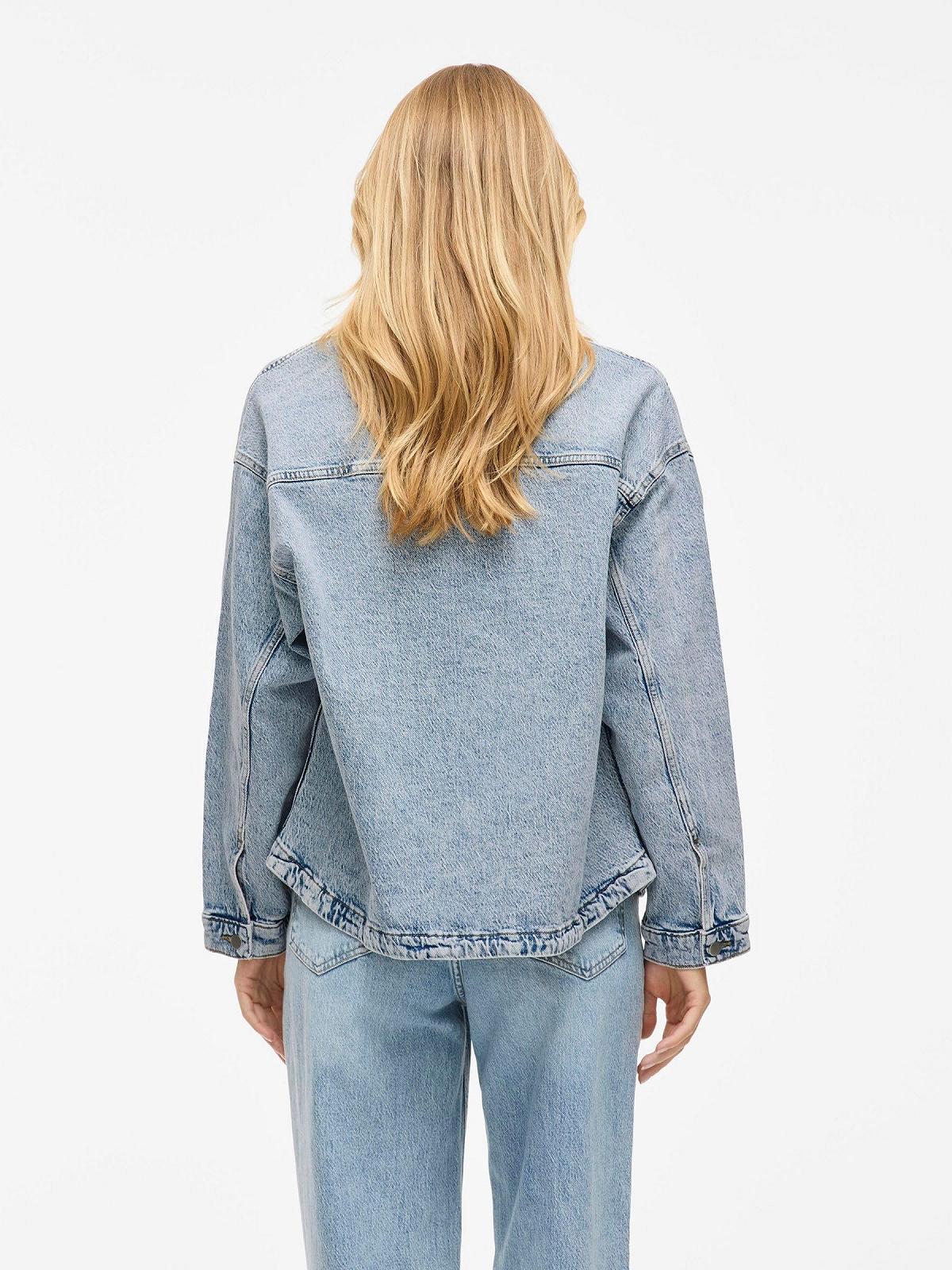 Джинсовая куртка Vila Vijaf L/S Denim Jacket Noos, фото №4