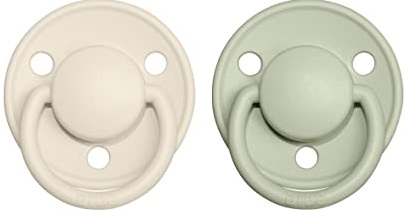 Набор пустышек BIBS De Lux ‎Ivory/Sage 190223, фото №3
