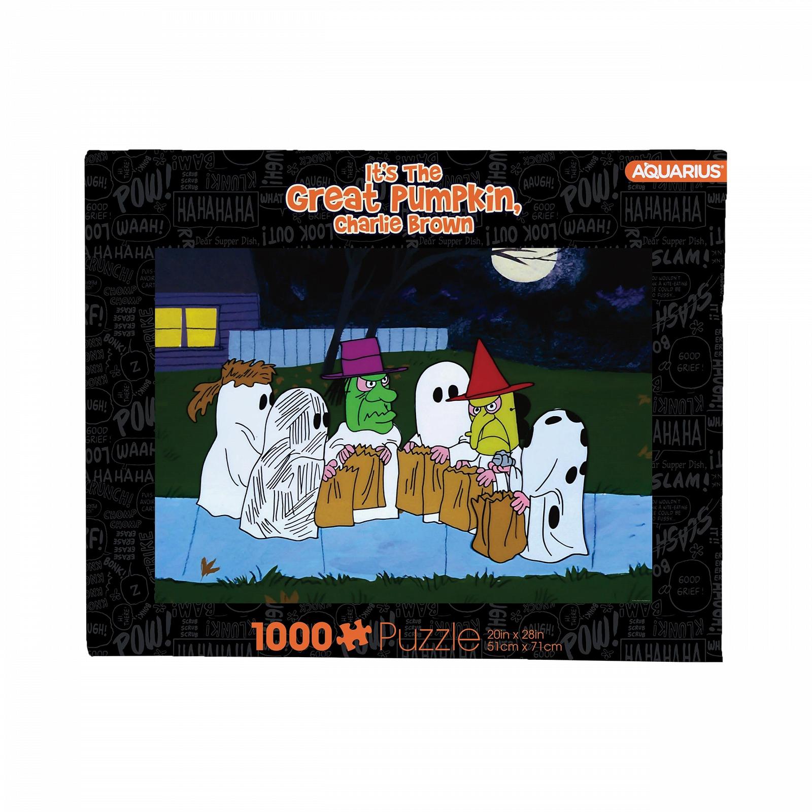 Пазл AQUARIUS Peanuts Trick or Treat 1000 деталей Без бликов 50.8 x 71.12 см, фото №1