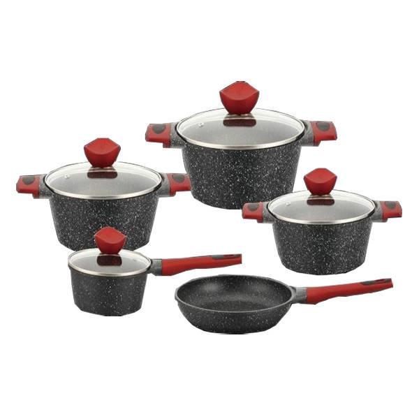 Набор кастрюль Benson BN-338 Чешуя, фото №1