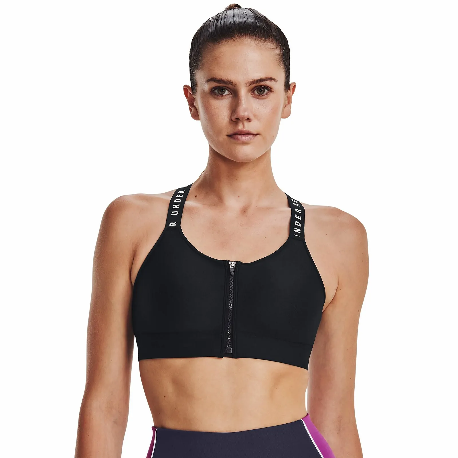 Спортивний бюстгальтер Under Armour Ua Infinity High Zip Women's, фото №1 Спортивний бюстгальтер Under Armour Ua Infinity High Zip Women's, фото №1