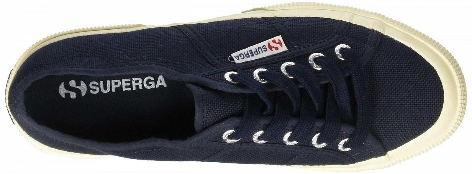 Кроссовки Superga 2750-efglu Unisex, белые, фото №5