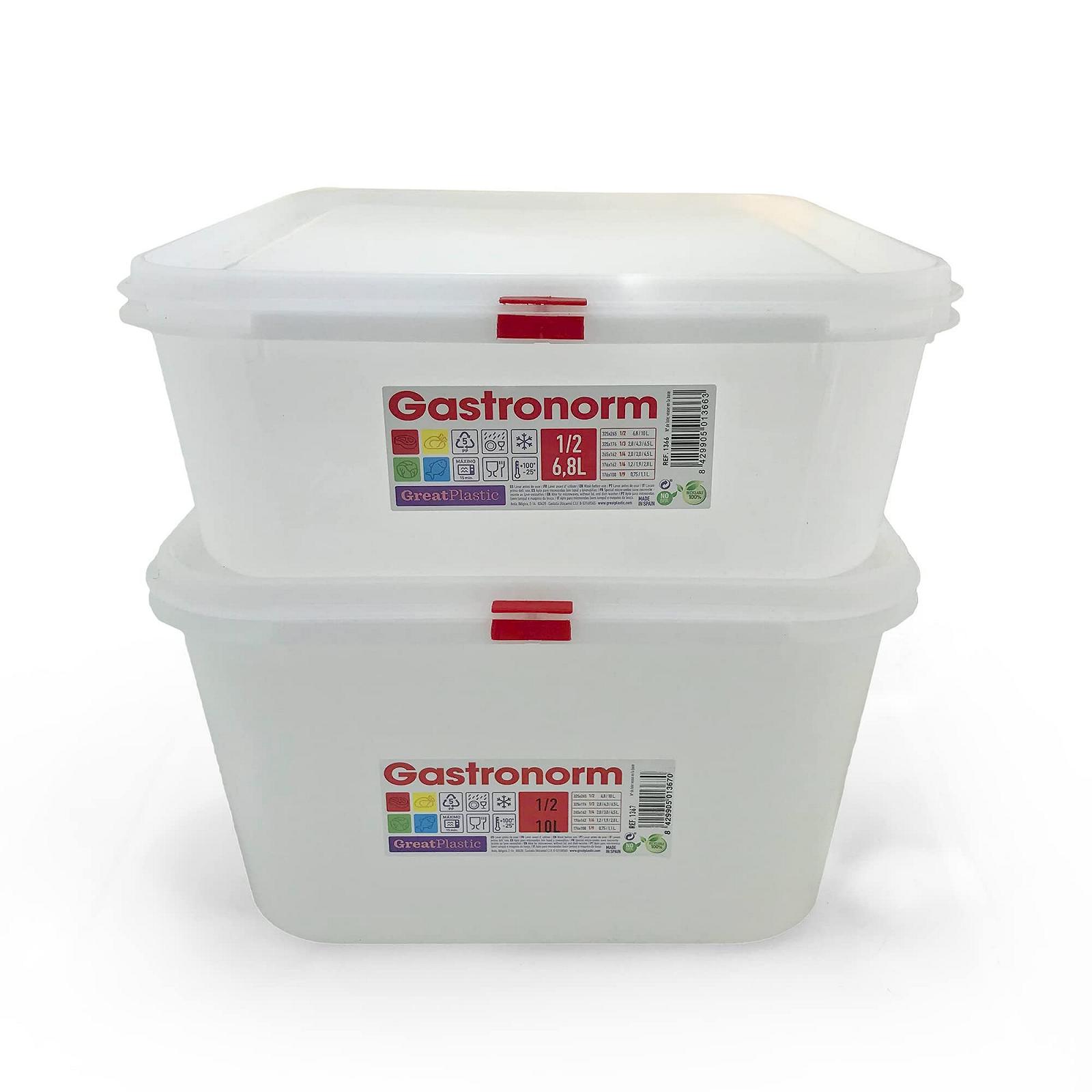 Ємності COM-FORT HOUSE 6 штук по 6,8 л пластикові прямокутні 325 x 265 x 100 мм, фото №2