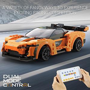 Автомобіль на дистанційному керуванні CaDA Clamping Blocks Dual Control Blaze C51075W RC Set synthetic.ua - Фото 1