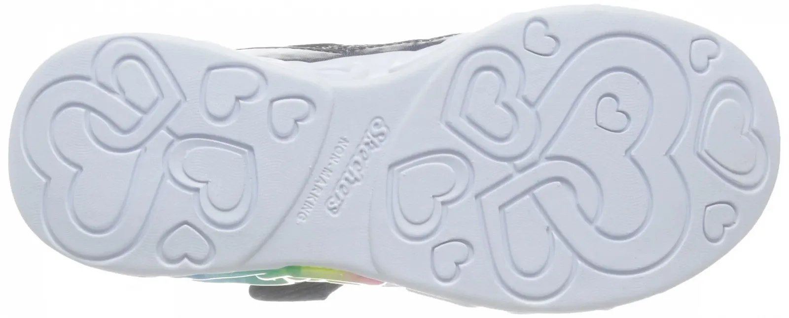 Кроссовки Skechers Infinite Heart Lights Fresh Love для девочек, фото №2