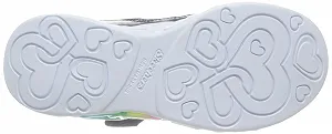 Кроссовки Skechers Infinite Heart Lights Fresh Love для девочек synthetic.ua - Фото 1
