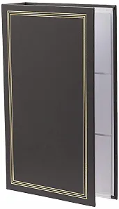 Фотоальбом на 3 кольца 300 карманов для фотографий 10 x 15 см, серый - Фото 1