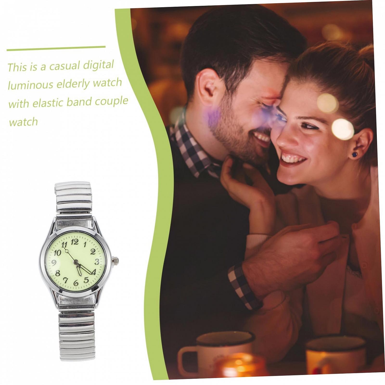 Цифровые наручные часы Beaupretty для пожилых людей, светящиеся, с резиновым ремешком, гипоаллергенные, удобные, серебристые, фото №8 Цифровые наручные часы Beaupretty для пожилых людей, светящиеся, с резиновым ремешком, гипоаллергенные, удобные, серебристые, фото №8