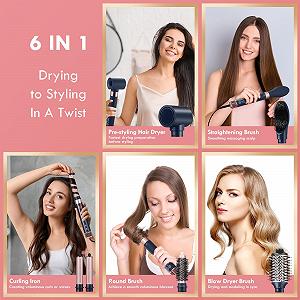 Фен-стайлер NDLT Airstyler 5 in 1 110,000 об/хв з ефектом Коанда та іонізацією ціна на synthetic.ua - Фото 1 Фен-стайлер NDLT Airstyler 5 in 1 110,000 об/хв з ефектом Коанда та іонізацією synthetic.ua - Фото 1