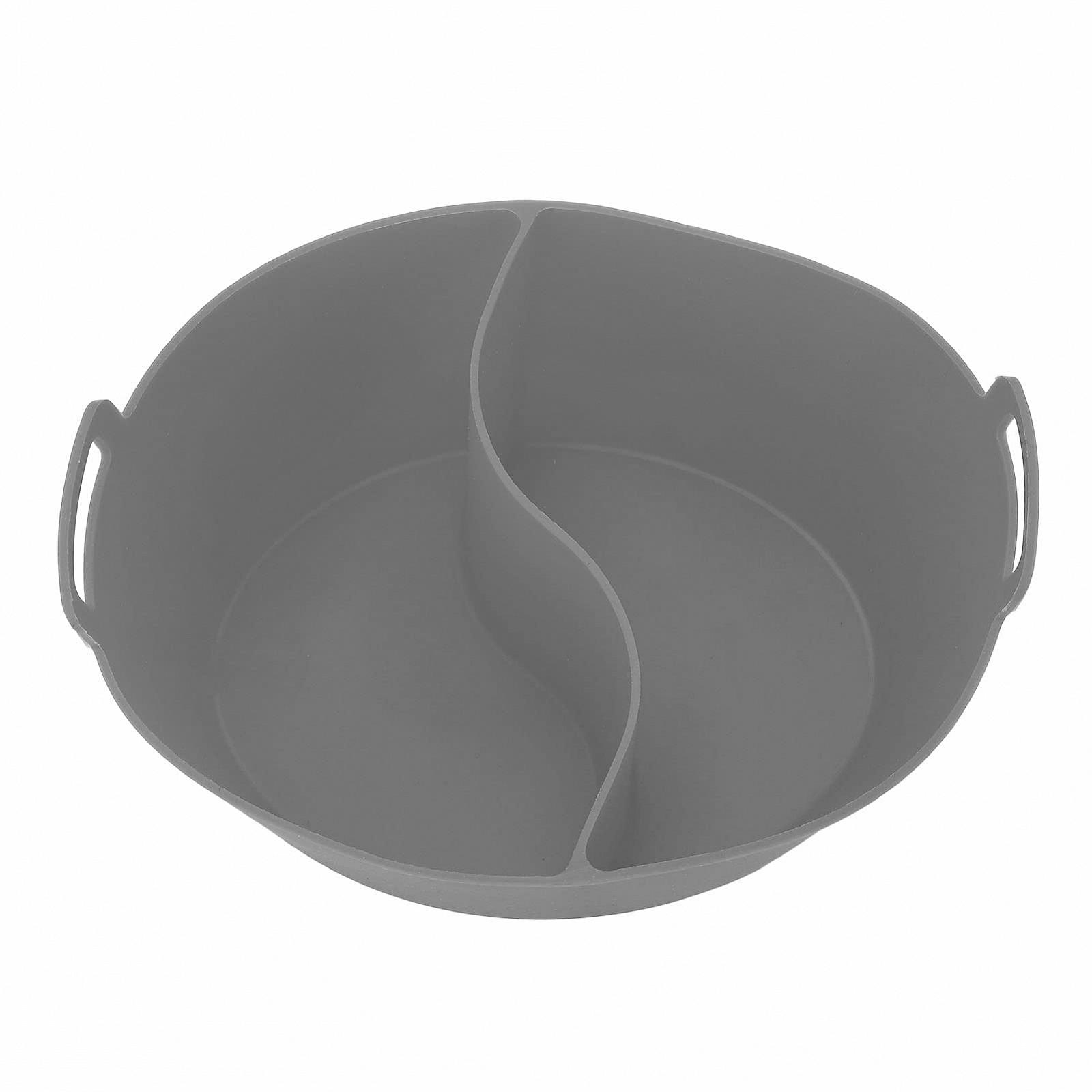 Силіконовий роздільник для мультиварки теплоустійкий багаторазовий сірий, фото №4