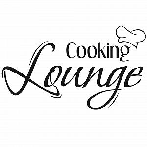 Наклейка на стіну GRAZDesign Cooking Lounge кухонна самоклеюча 98 x 57 см 070 Чорна synthetic.ua - Фото 1