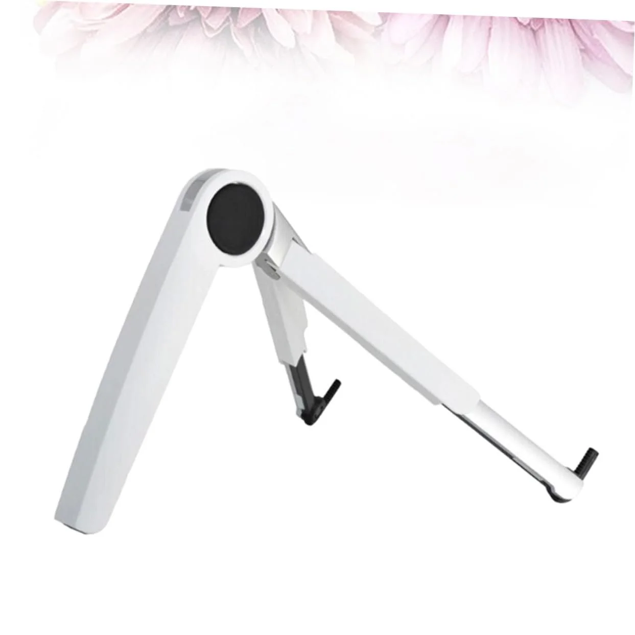 Підставка для ноутбука алюмінієва складна з потрійним регулюванням кута нахилу тримач, фото №1