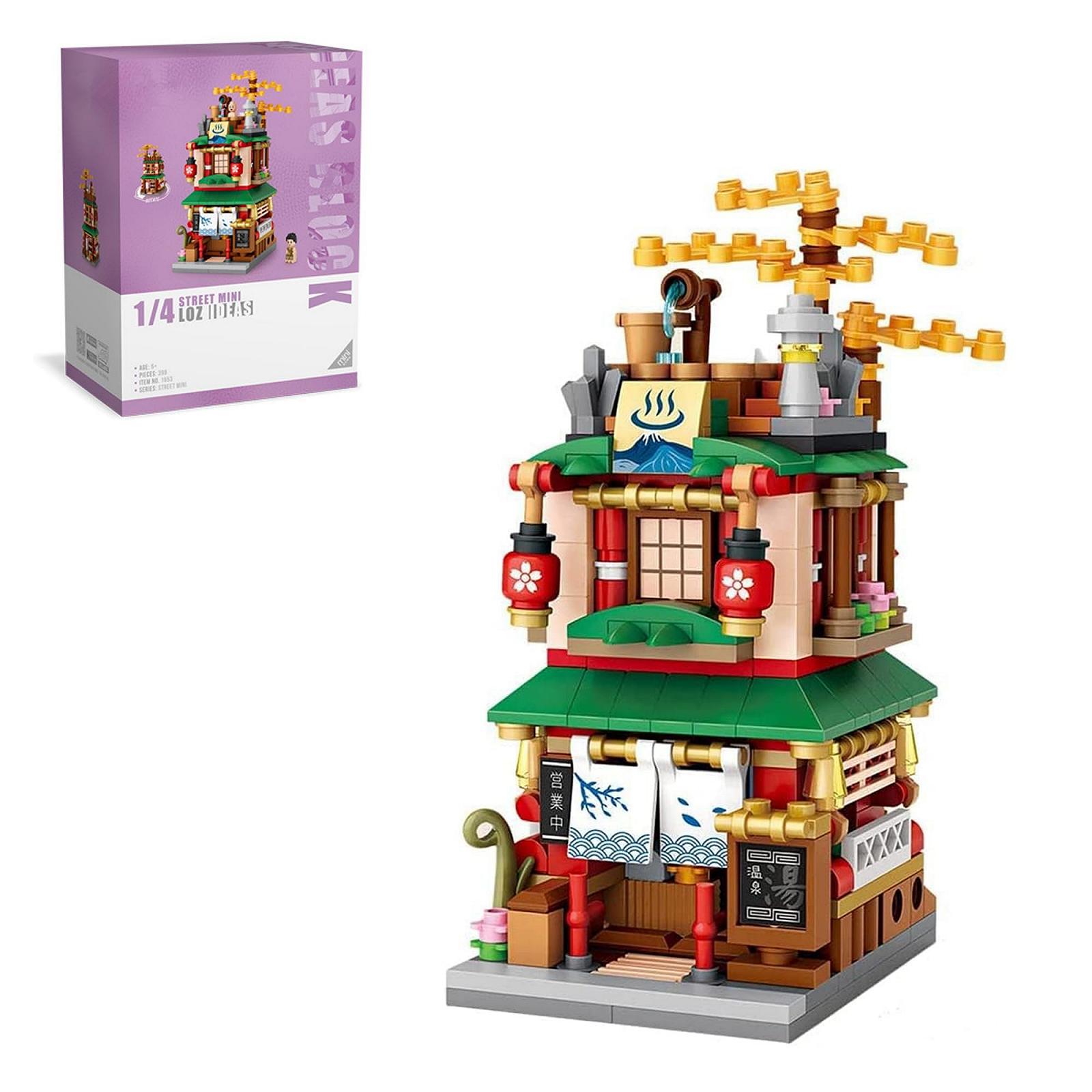 Конструктор linlinfa Modular House, Японская раменная лавка, модульный, 412 деталей, фото №1 Конструктор linlinfa Modular House, Японская раменная лавка, модульный, 412 деталей, фото №1