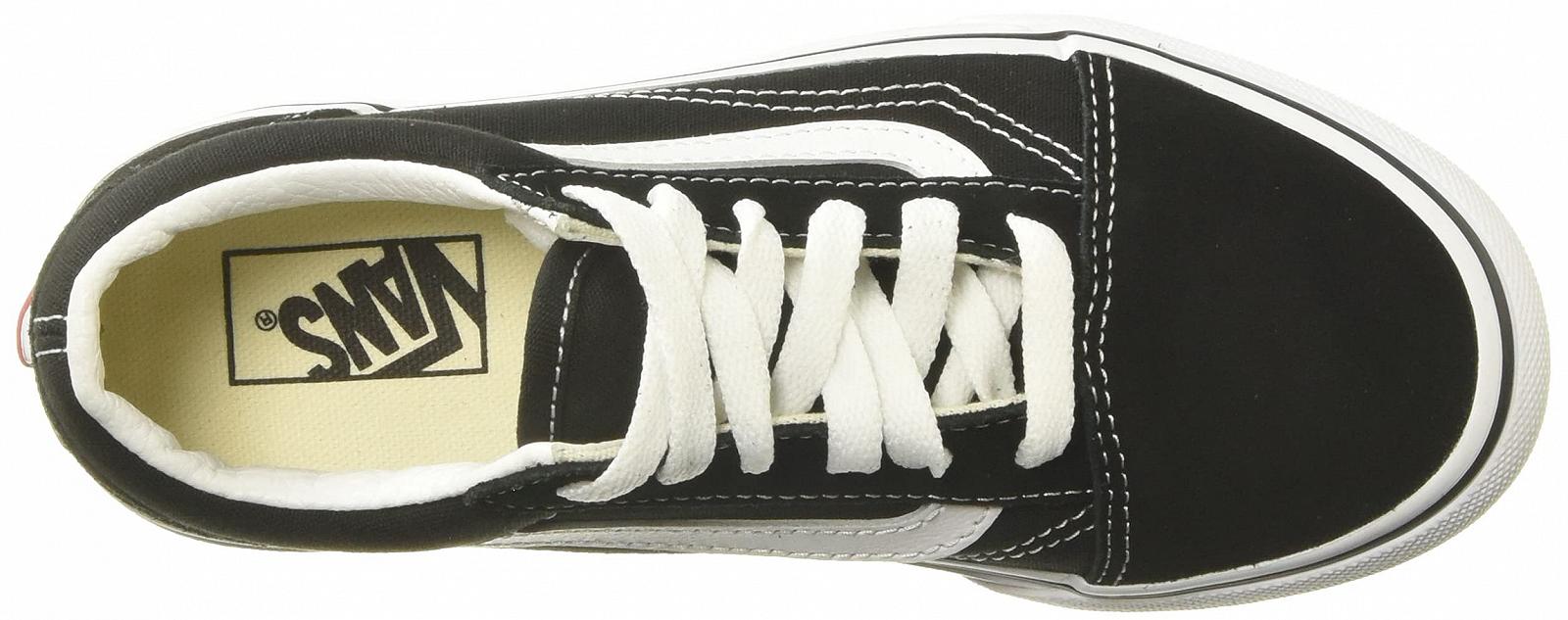 Кросівки Vans Низькі Black Girls Sports Shoes Uy Old Skool Platform Canvas, фото №5