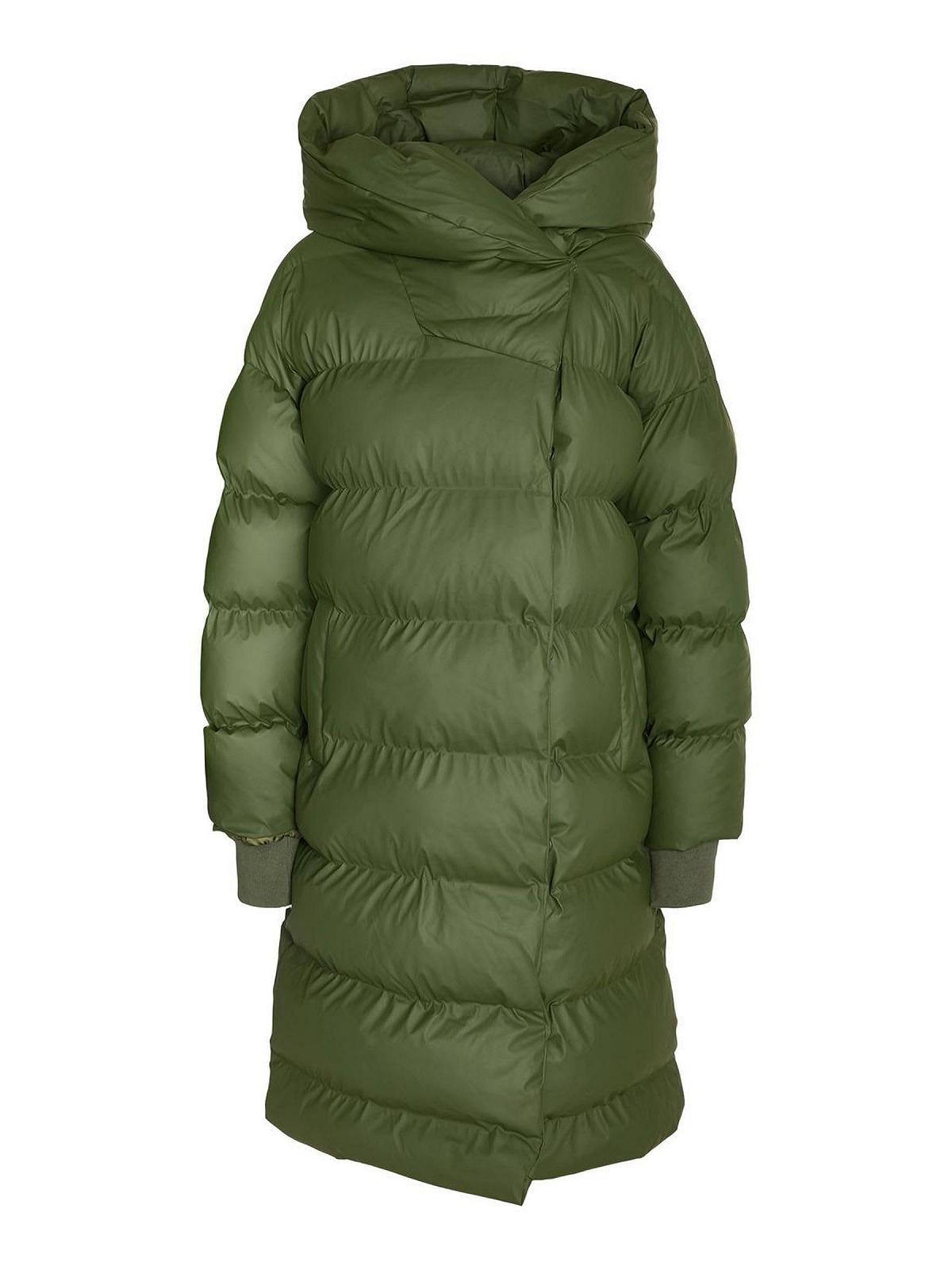 Куртка Noisy may NMSKY L/S Long Coated Noos Жіноча Зимова Зелений, фото №1