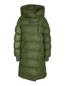 Куртка Noisy may NMSKY L/S Long Coated Noos Жіноча Зимова Зелений - Фото 1