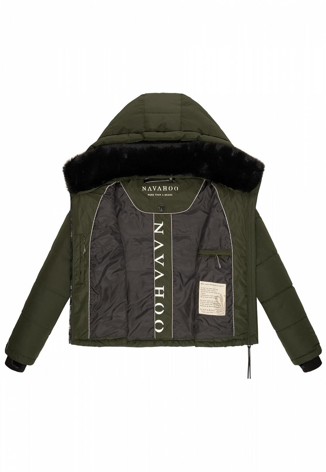 Куртка Navahoo B981 Зимняя Женская Теплая стеганая с капюшоном, фото №5