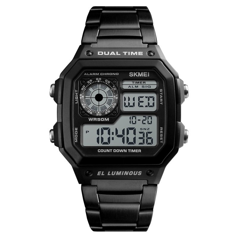 Годинник Skmei 1335BK Чорний, фото №1