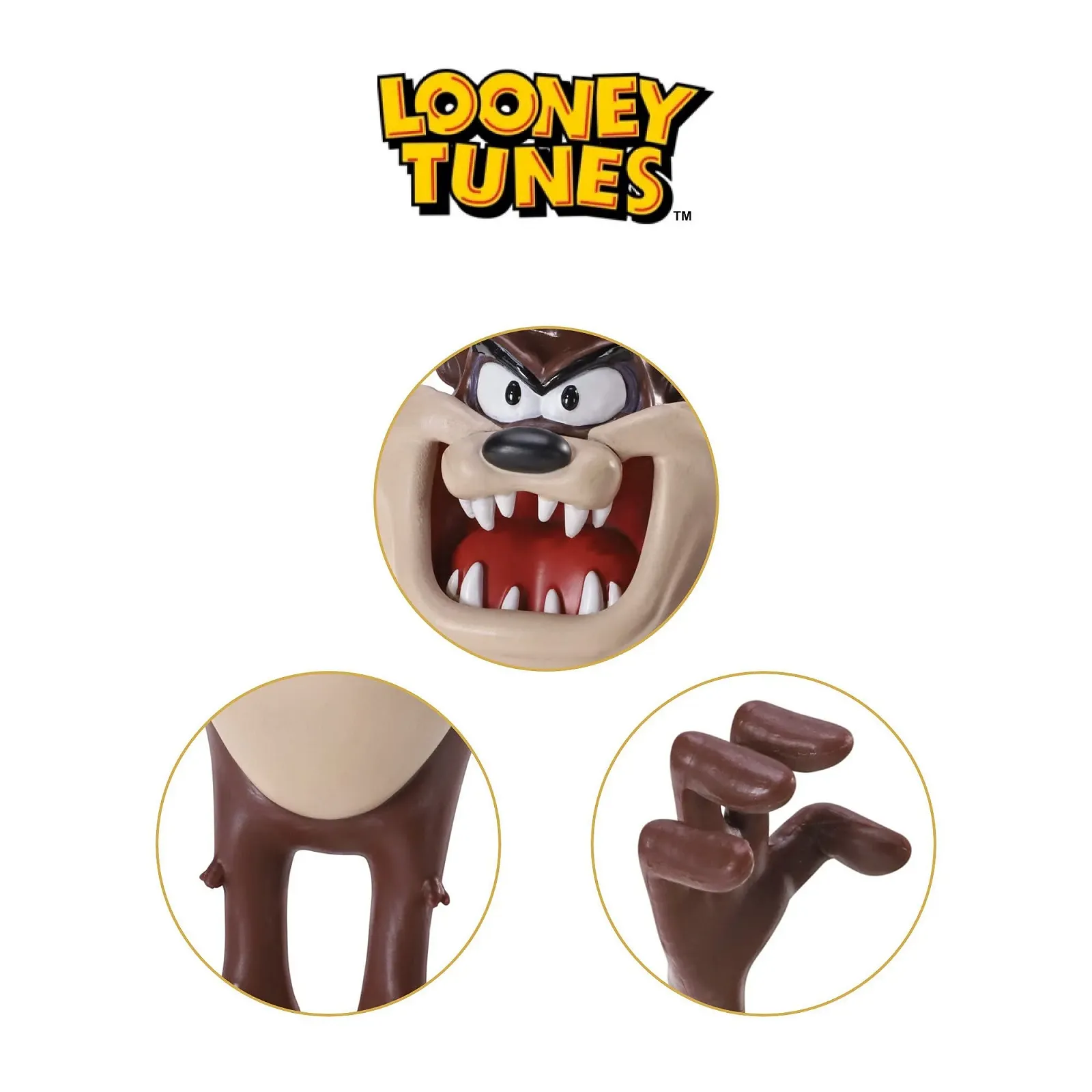 Фигурка The Noble Collection Tasmanian Devil Mini Bendyfig 9 см, фото №4