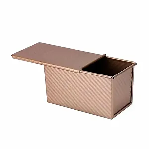 Форма для випікання хліба та тостів з кришкою антипригарна компактна - Фото 1