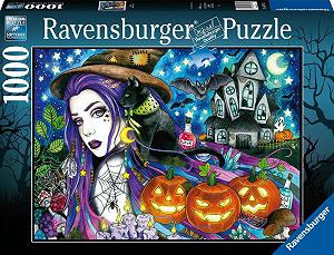 Пазл Ravensburger 16871 Halloween 1000 елементів від 14 років synthetic.ua - Фото 1