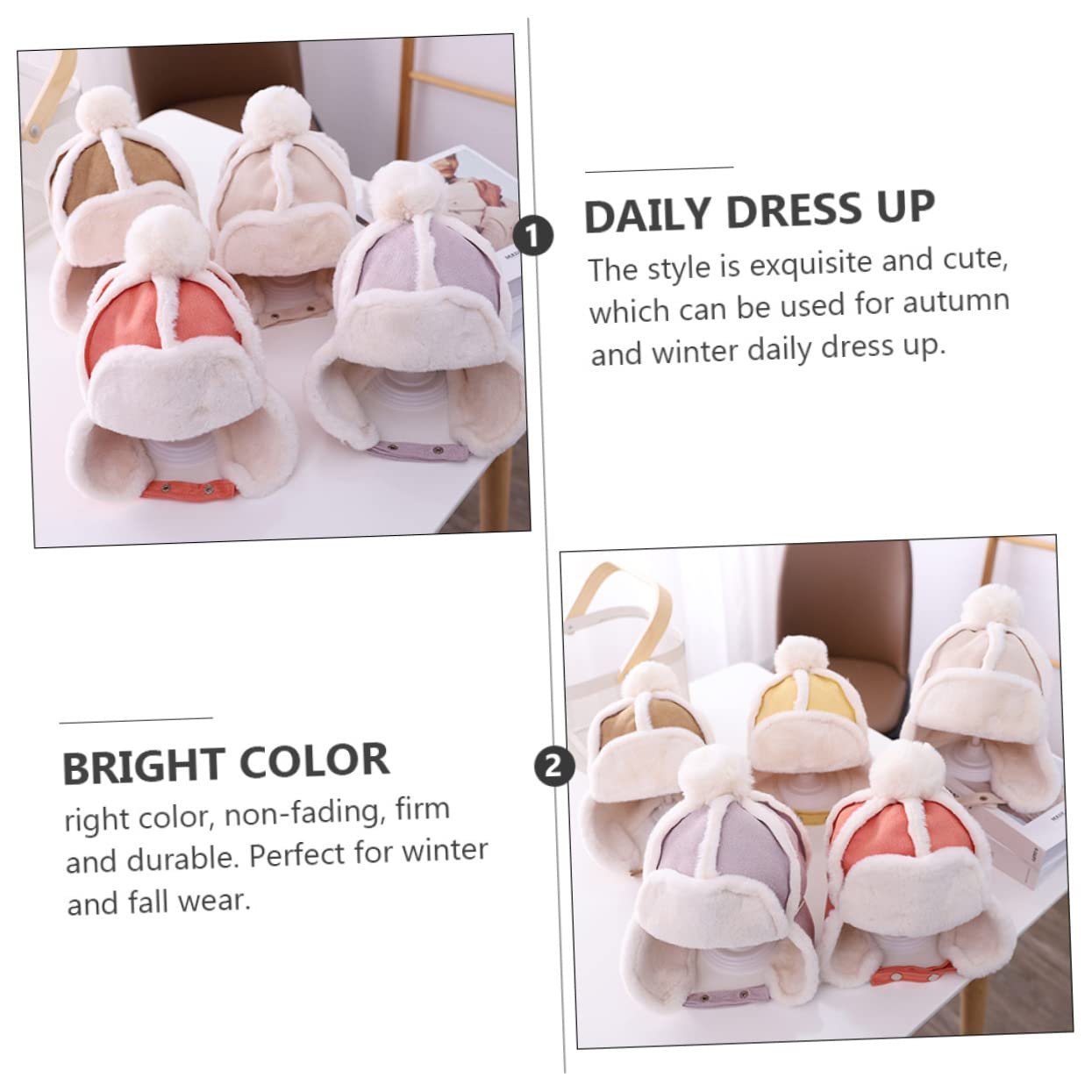 Шапка-вушанка WRITWAA Lei Feng Плюшева, фото №6 Шапка-вушанка WRITWAA Lei Feng Плюшева, фото №6