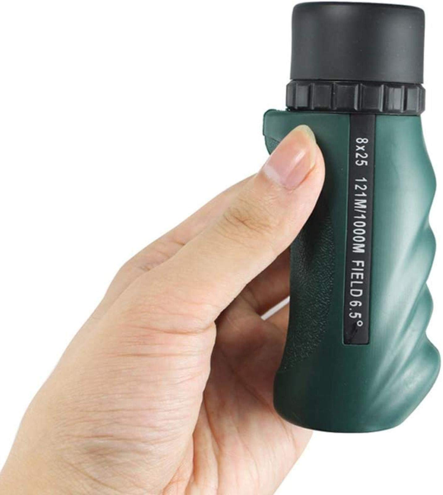 Труба Monocular 8x25 з призмою BAK4 об'єктивом FMC для спостереження за птахами театром концертами компактна, фото №3