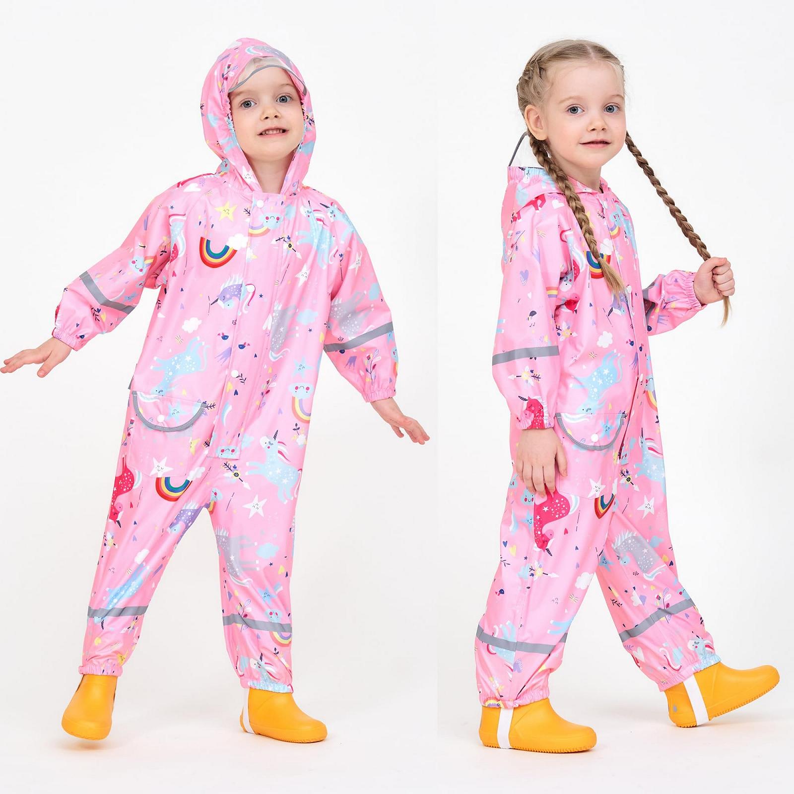 Дитячий дощовий костюм Fewlby - дощовий комбінезон, фото №2