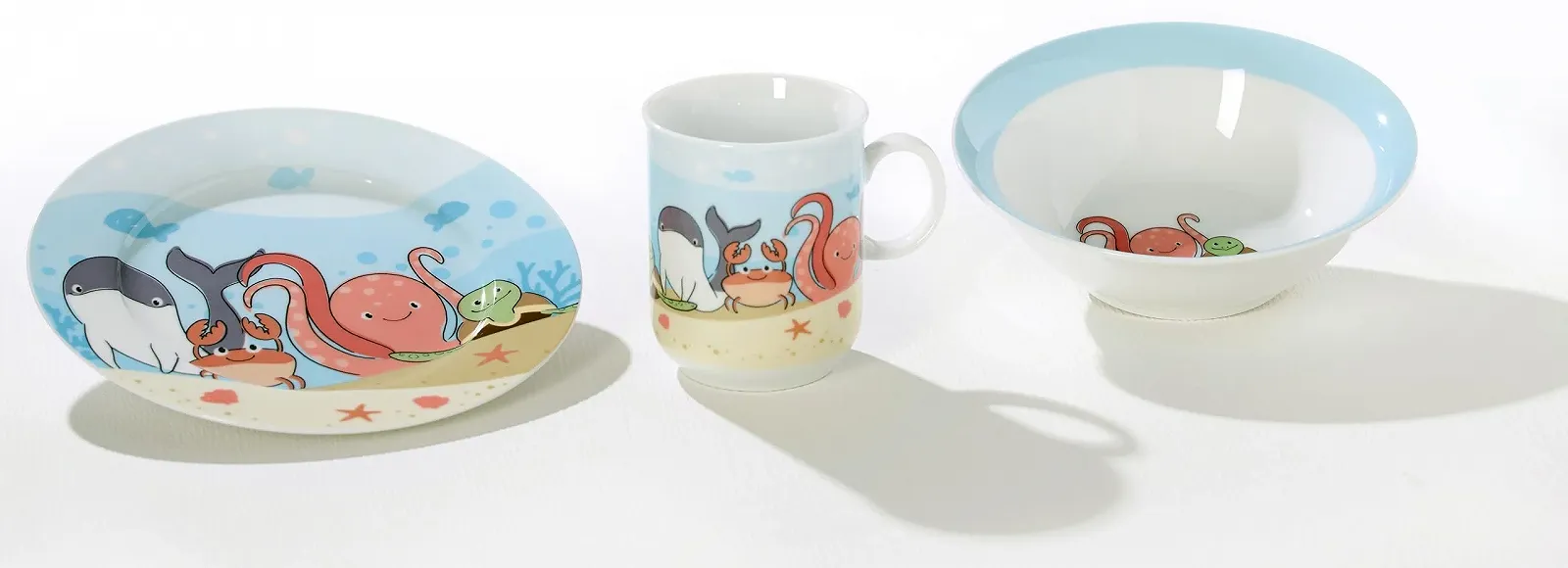 Детский набор посуды Ritzenhoff & Breker Underwater World, 3 предмета, фото №7 Детский набор посуды Ritzenhoff & Breker Underwater World, 3 предмета, фото №7