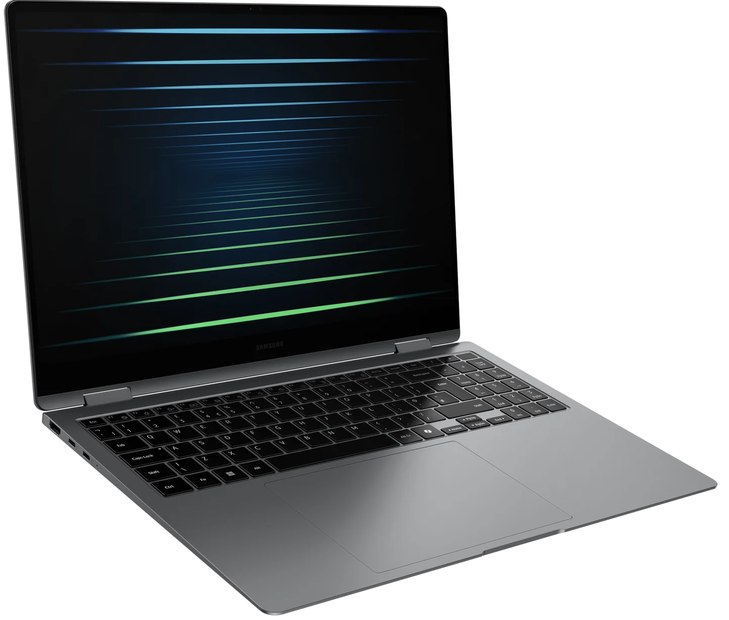 Ультрабук 16" Samsung Galaxy Book 5 Pro 360 (NP960QHA-KG1DE) Intel Core Ultra 7 258V RAM 32GB SSD 1TB 25год батарея Win11 Алюмінієвий корпус (UKR), фото №6