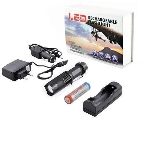 Аккумуляторный светодиодный сверхмощный фонарь Bailong BL-1812-T6 ручной, фото №2 Аккумуляторный светодиодный сверхмощный фонарь Bailong BL-1812-T6 ручной, фото №2