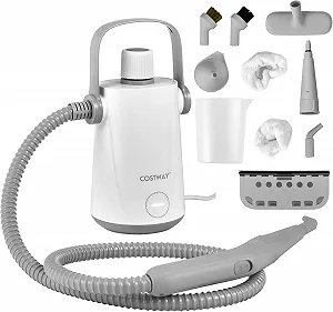 Пароочисник FANTASK ручний 1000 Вт 300 мл з аксесуарами White - Фото 1