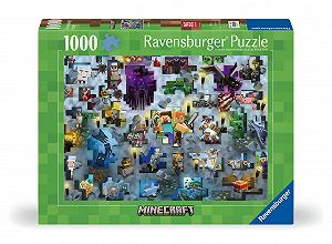 Пазл Ravensburger Minecraft Mobs 12000422 1000 елементів 14+ synthetic.ua - Фото 1